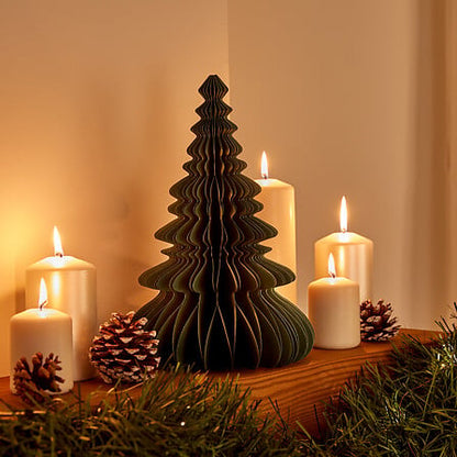 Sapin de Noël en papier 30cm