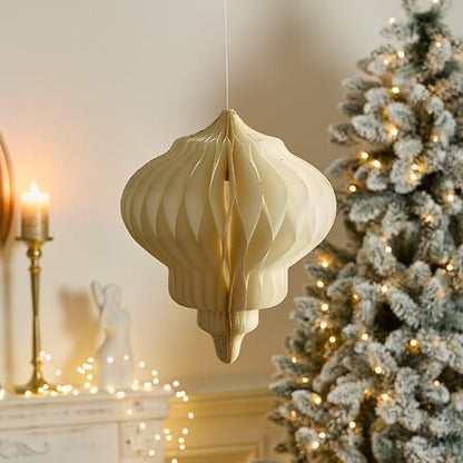 Suspension Pallo diam 30 cm papier écru