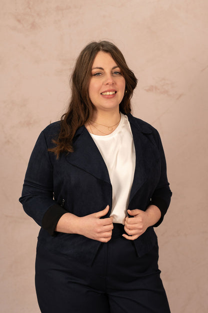 Veste Paola – Veste courte élégante pour robe de cérémonie