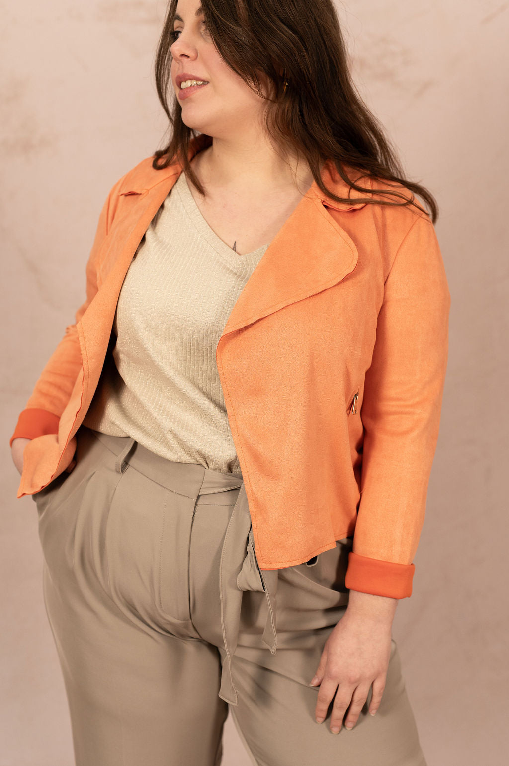 Veste Paola – Veste courte élégante pour robe de cérémonie