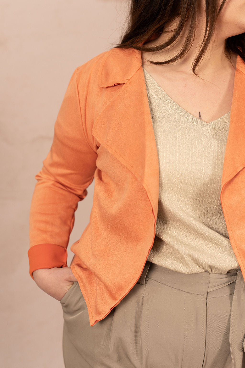 Veste Paola – Veste courte élégante pour robe de cérémonie