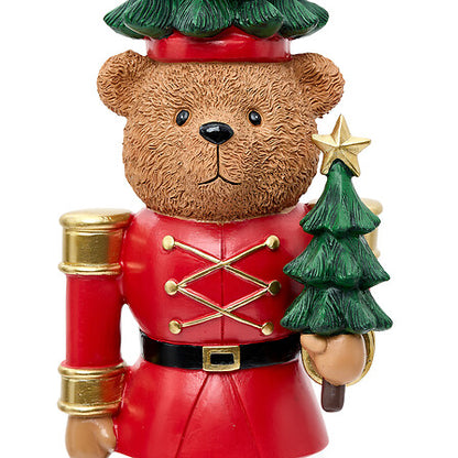 Casse noisette ours haut 51cm résine - Figurine déco Noël