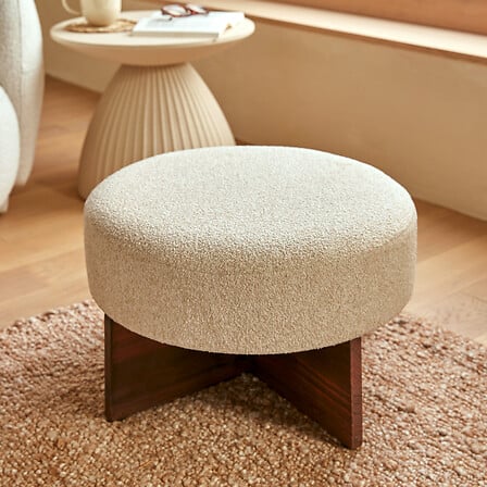 Pouf bouclette - Pouf Kayan