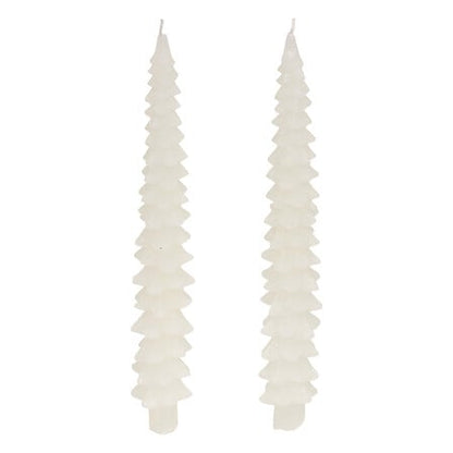 Bougies Sapin (Lot de 2)