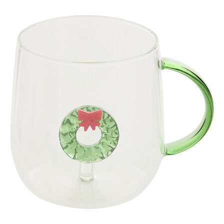 Mug Nelya Xmas 40 cl verre assorti