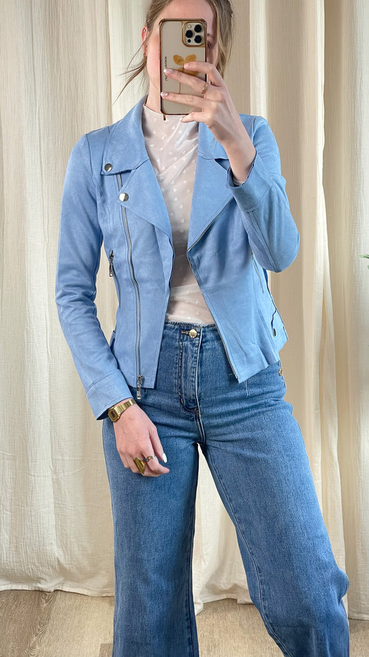 Perfecto Tammy - Veste en suédine colorée