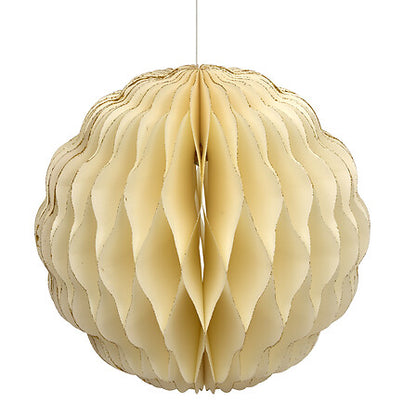 Suspension Pallo diam 30 cm papier écru