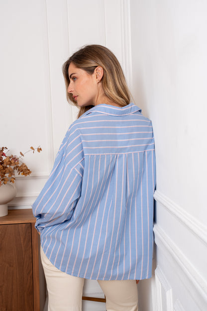 Chemise Alba – Chemise rayée oversize