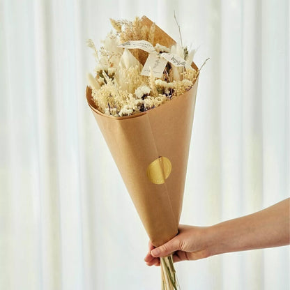 Bouquet de fleurs séchées - Field exclusive - Blanc