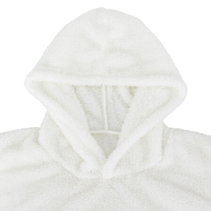 Plaid à Manches & Capuche Teddy – Sweat Plaid cocooning