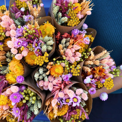 Petit bouquet de fleurs séchées - Sunny Delight