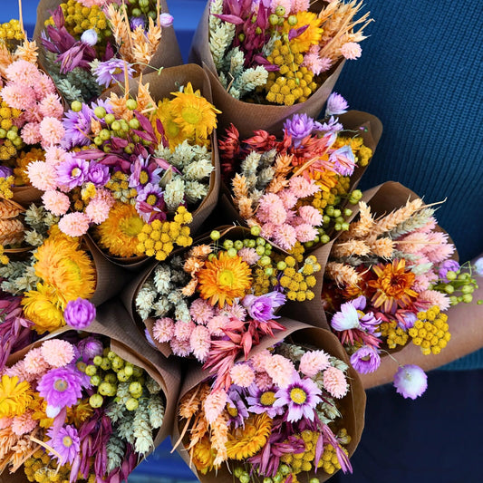 Petit bouquet de fleurs séchées - Sunny Delight