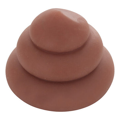 Fausse crotte marron en plastique accessoire farce lutin farceur décoration Noël humour enfant