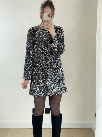 Robe Venus - Robe droite à sequins