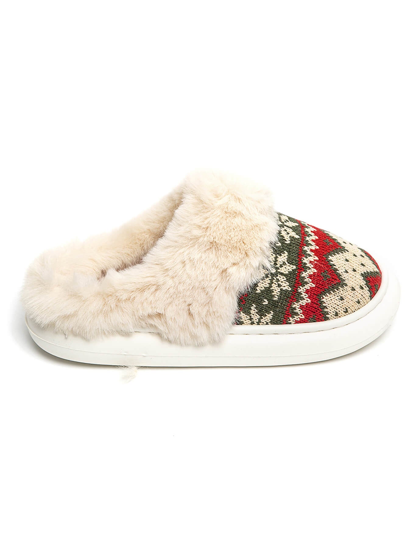 Chausson motif jacquard