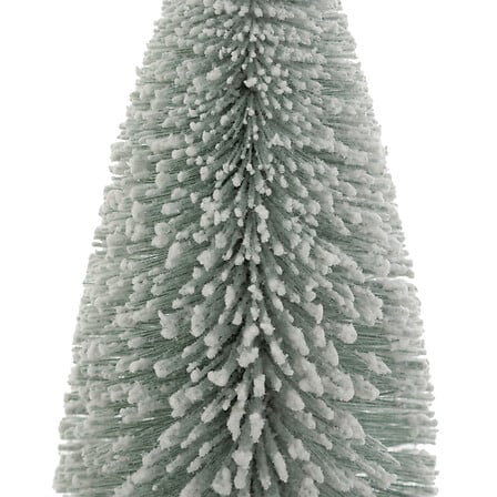 Sapin enneigé déco H35cm