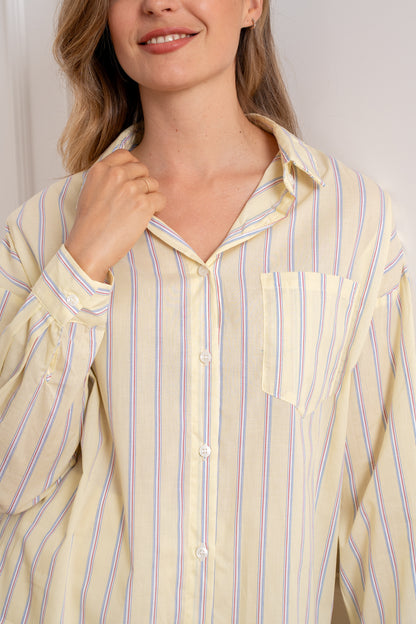 Chemise Alba – Chemise rayée oversize