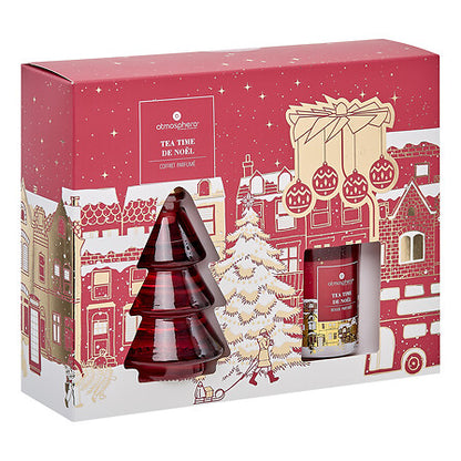 Coffret diffuseur et bougie parfumée Hiver à Londres