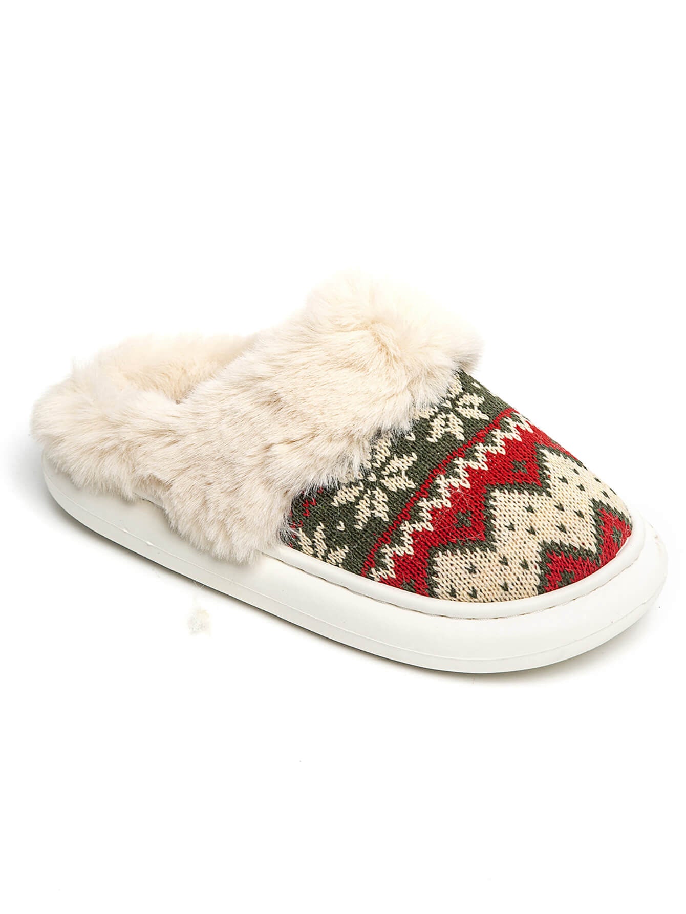 Chausson motif jacquard