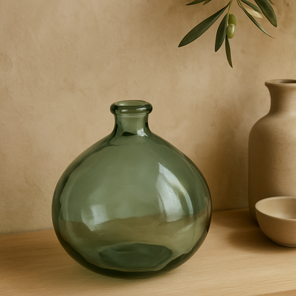 Vase rond Uly - Verre recyclé