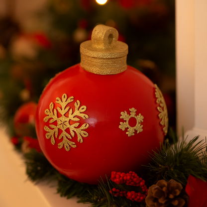 Boule déco en résine