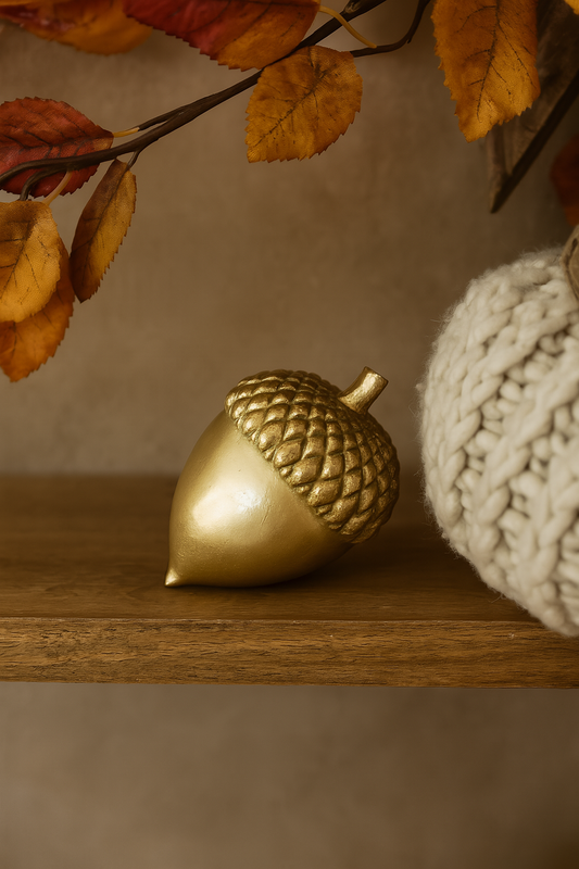 Gland décoratif doré