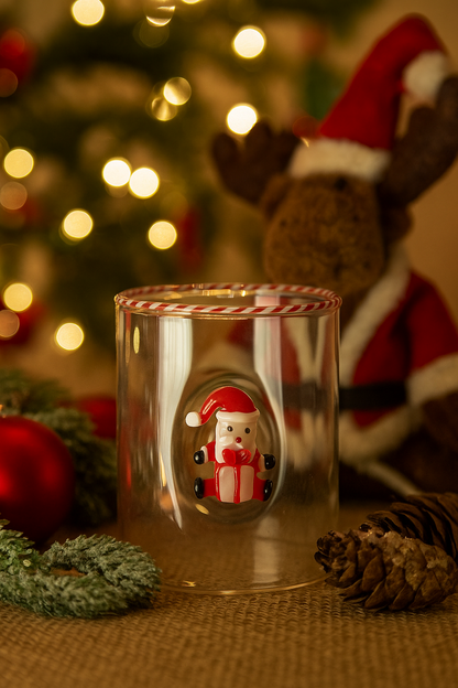 Verre Père Noël 3D