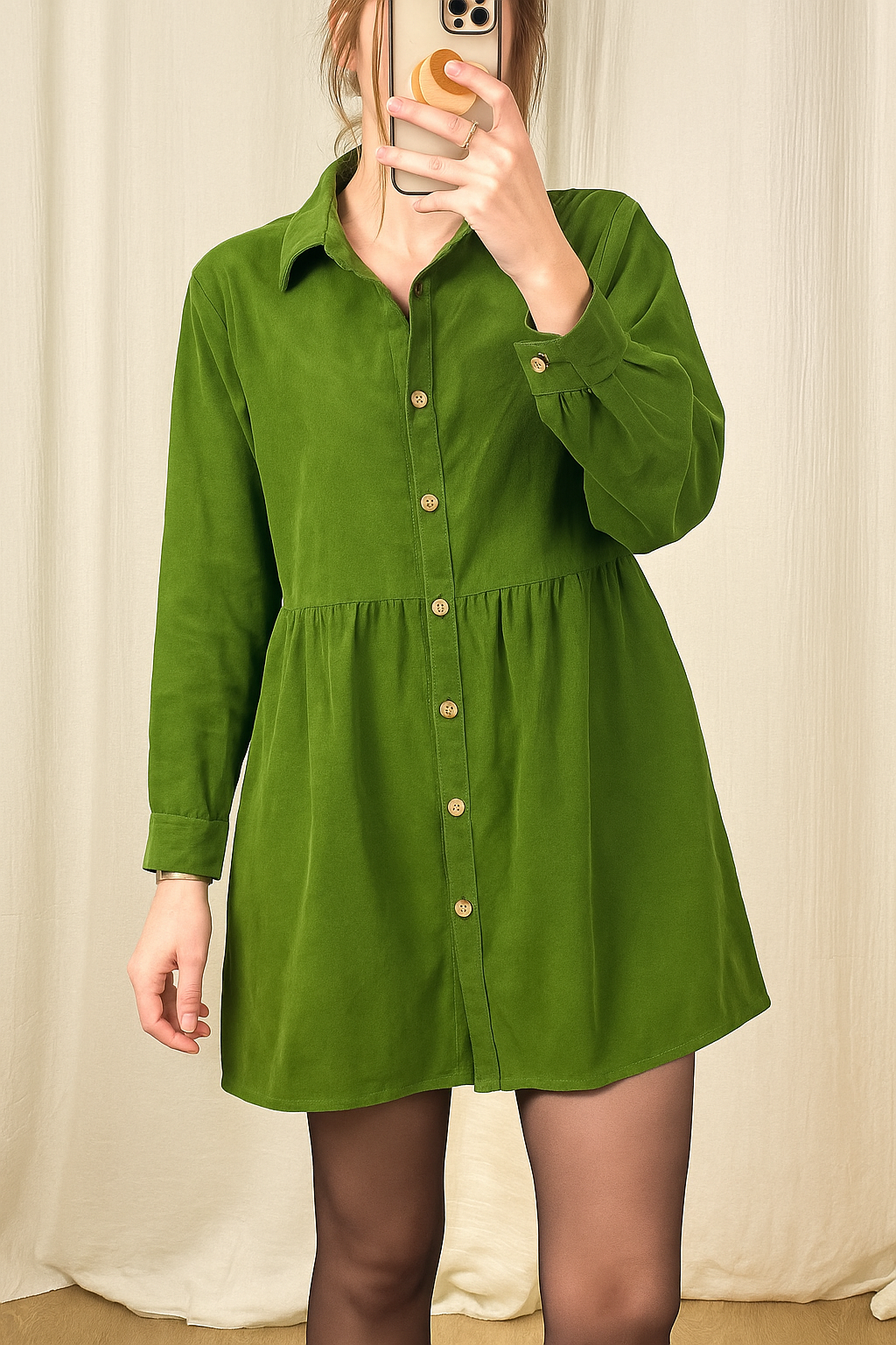 Robe Clara - Robe ample en velours