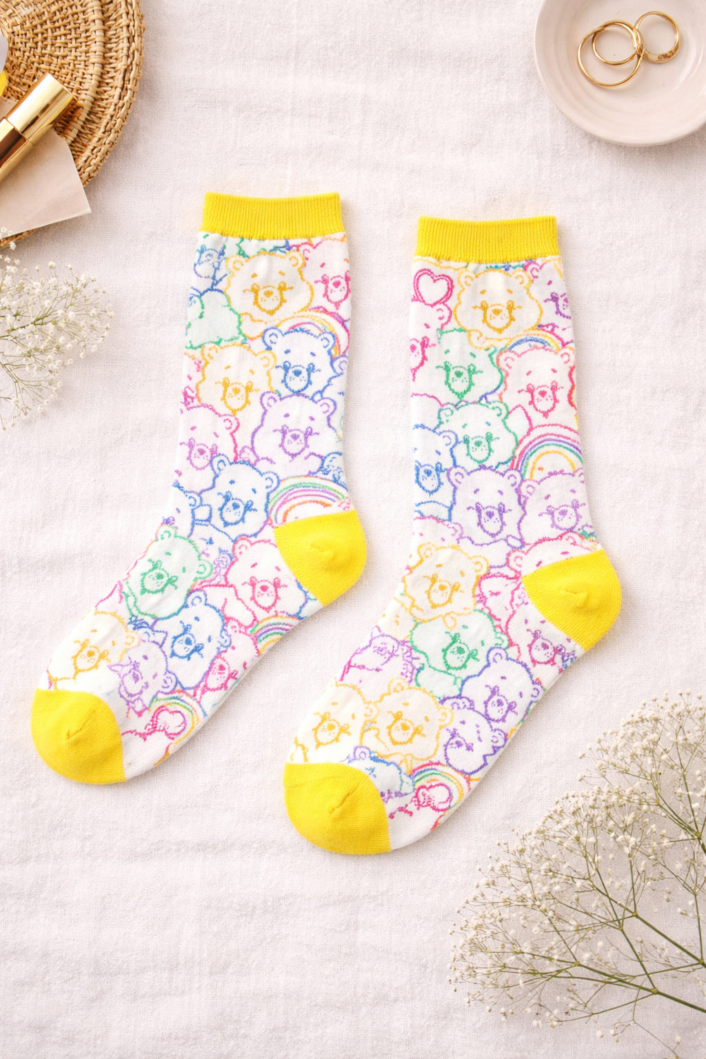 Chaussettes Bisounours multicolore