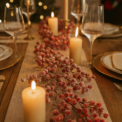 Guirlande baies rouges