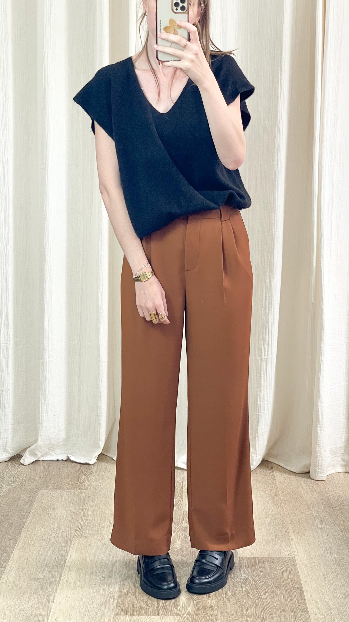 Pull Valentine - Pull sans manches à col V