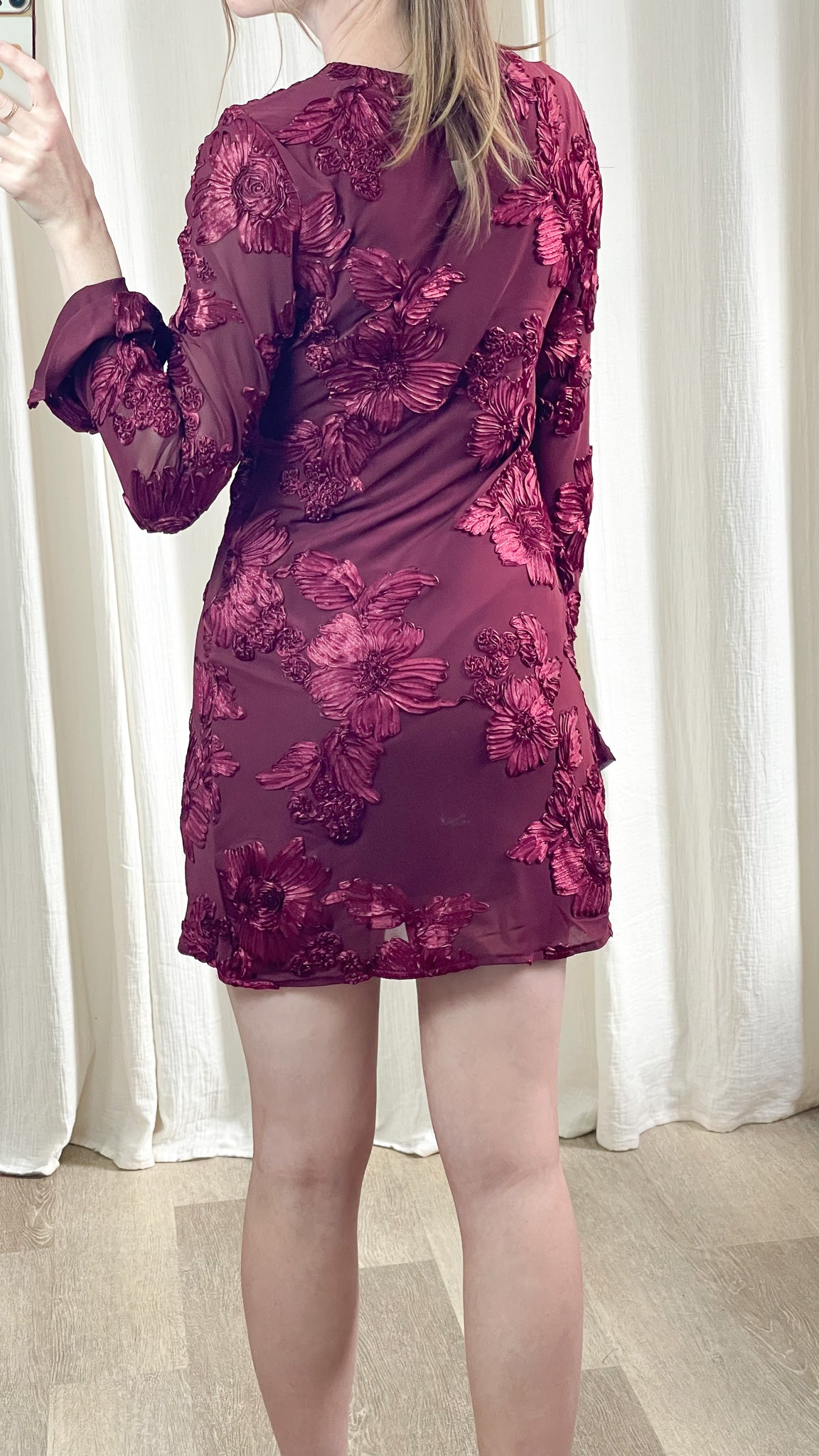 Robe Lola - Robe avec fleurs en relief