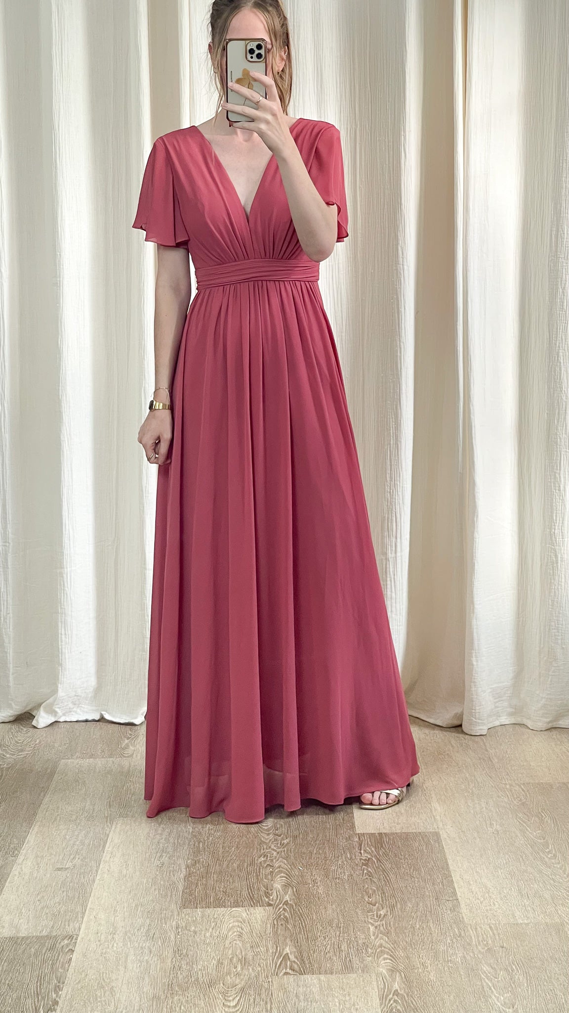 Robe Tacha - Robe longue fluide en mousseline