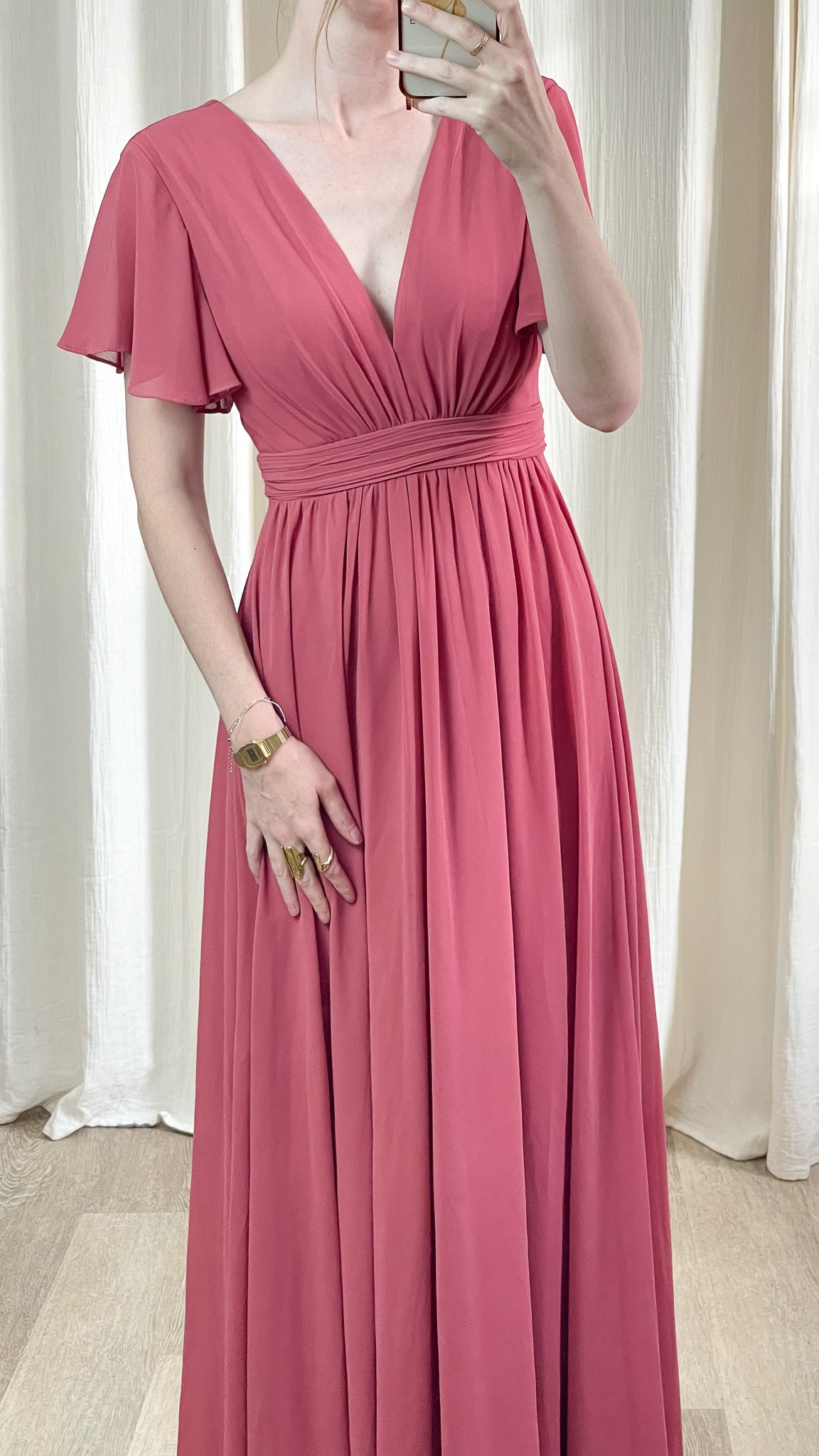 Robe Tacha - Robe longue fluide en mousseline