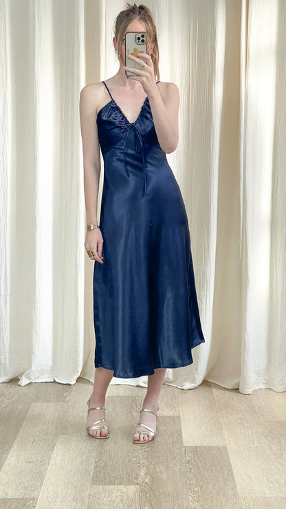 Robe Esmée - Robe midi satinée