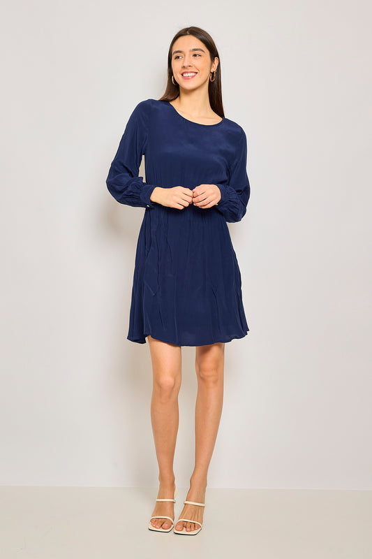 Robe Azure – Robe courte bleu marine élégante