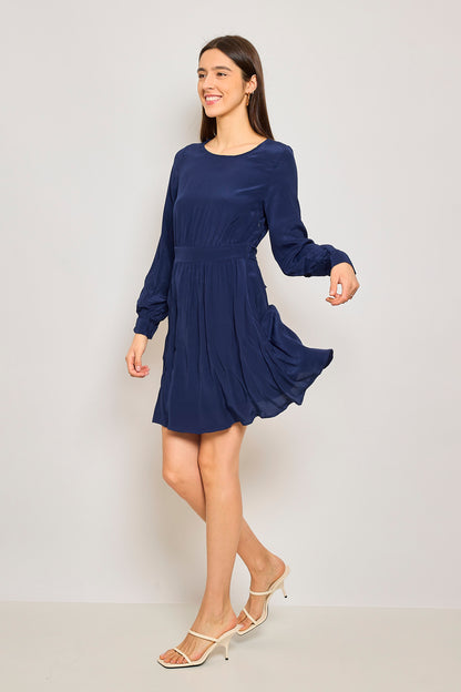 Robe Azure – Robe courte bleu marine élégante