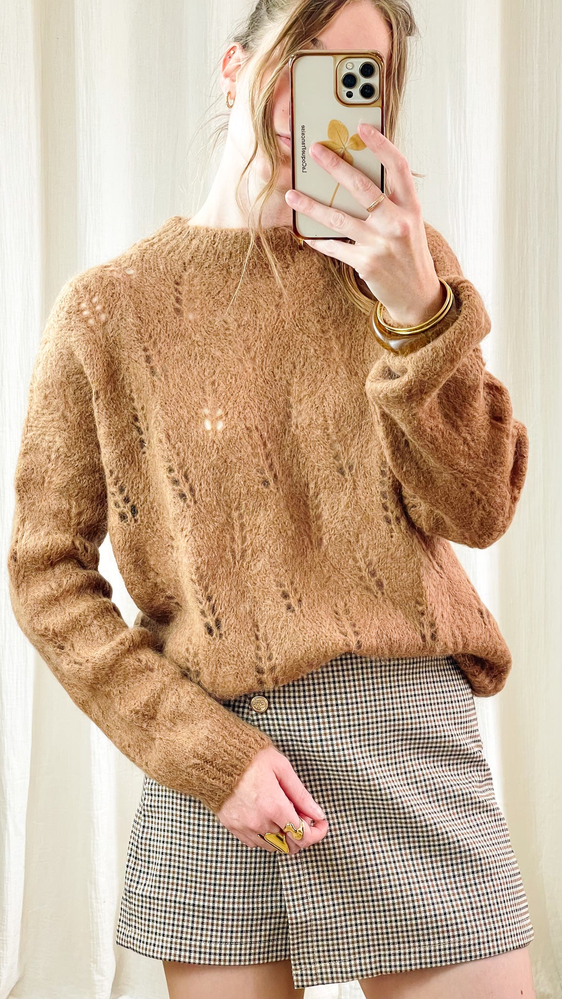 Pull Isadora - Pull ajouré en mohair