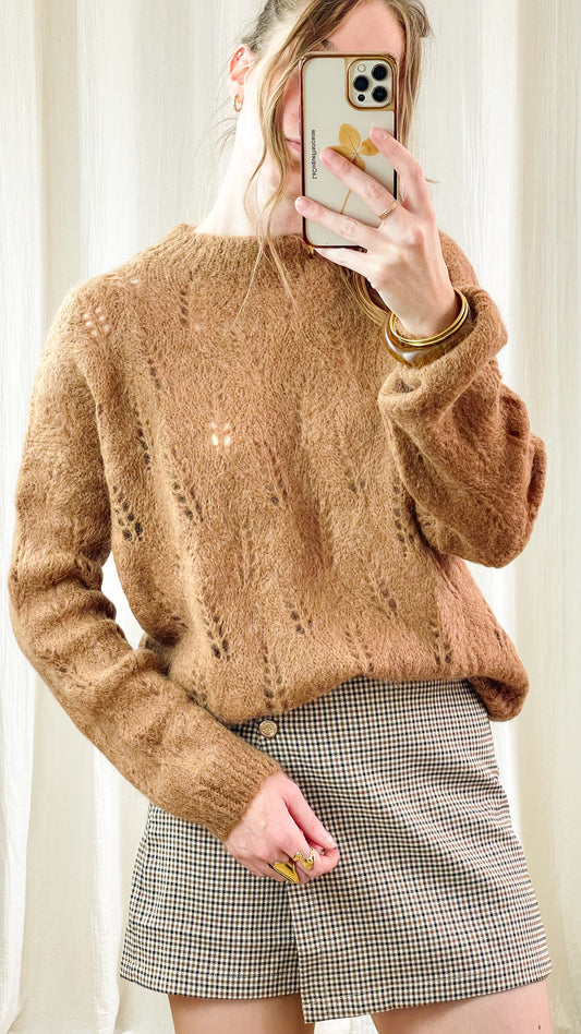 Pull Isadora - Pull ajouré en mohair