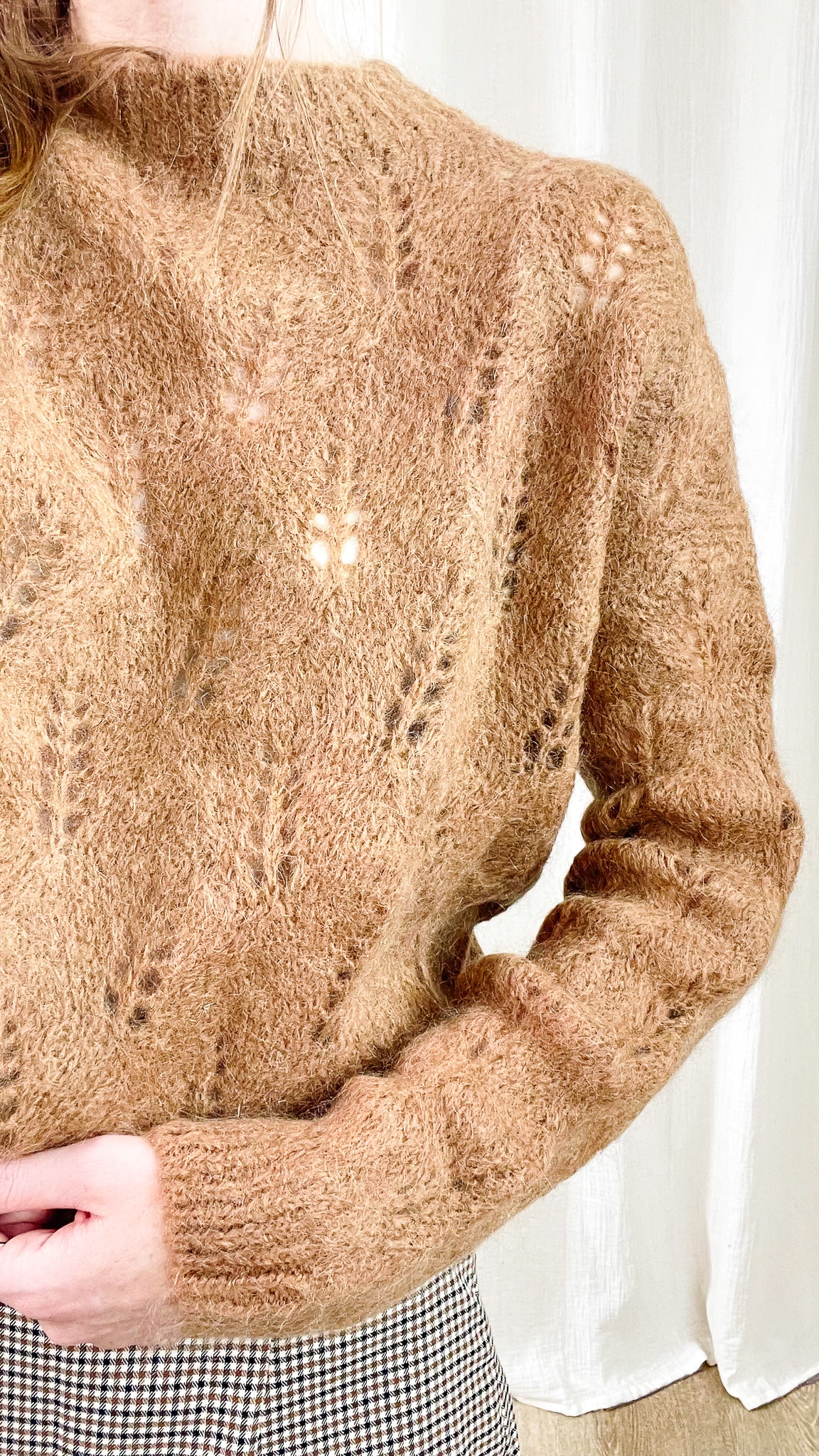 Pull Isadora - Pull ajouré en mohair