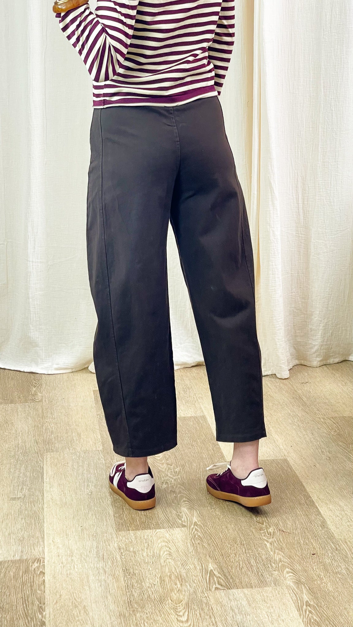 Pantalon Balloon – Pantalon large en coton