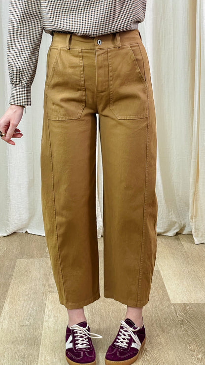 Pantalon Balloon – Pantalon large en coton