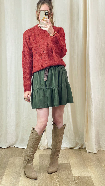 Pull Isadora - Pull ajouré en mohair