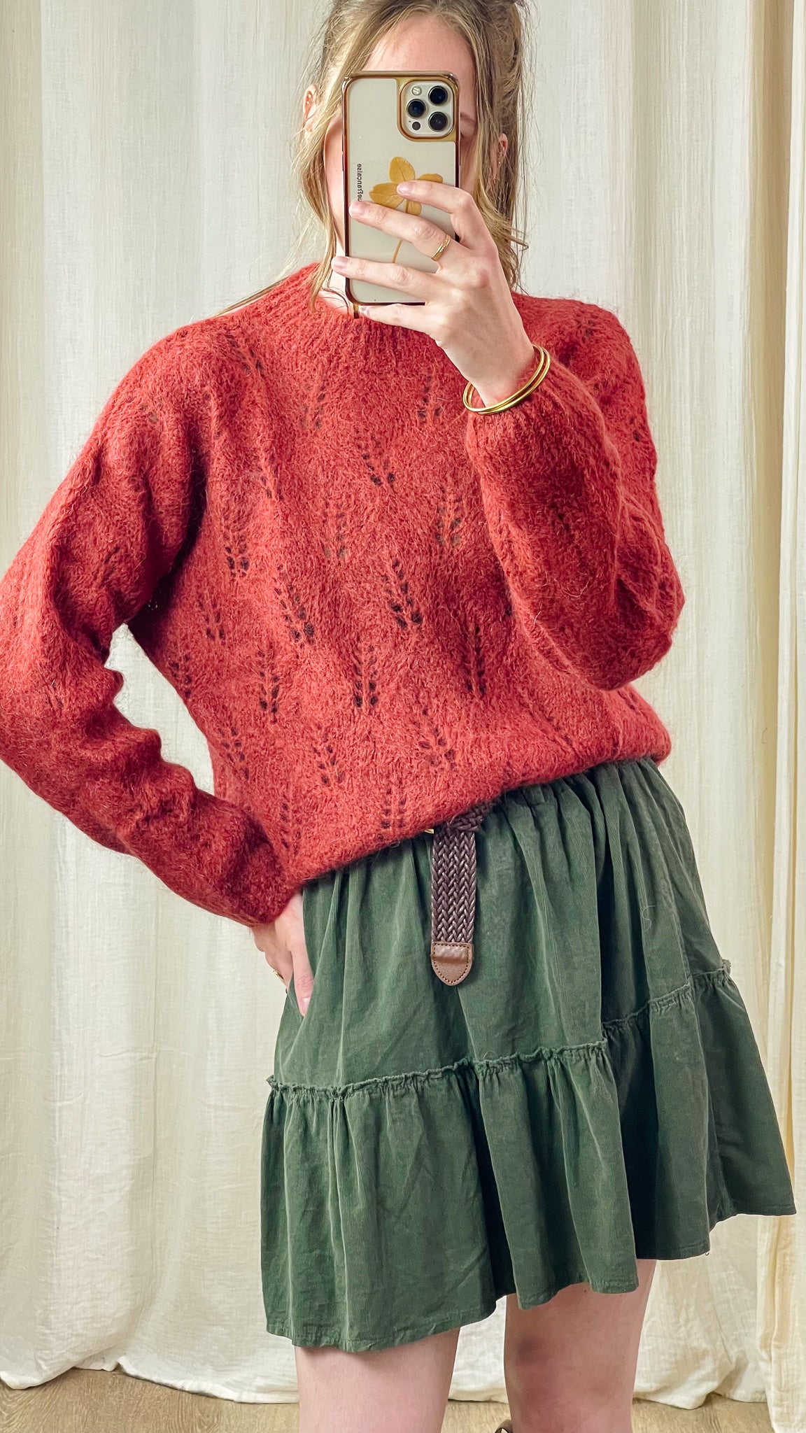 Pull Isadora - Pull ajouré en mohair