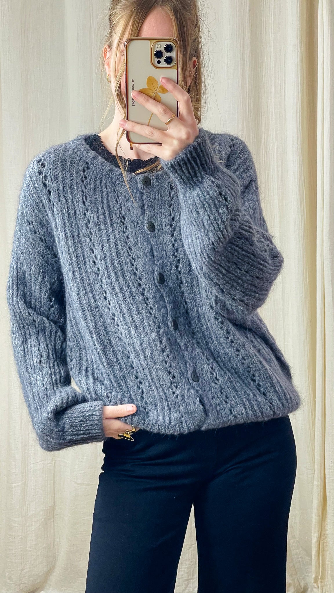 Gilet Dora – Gilet en maille mohair