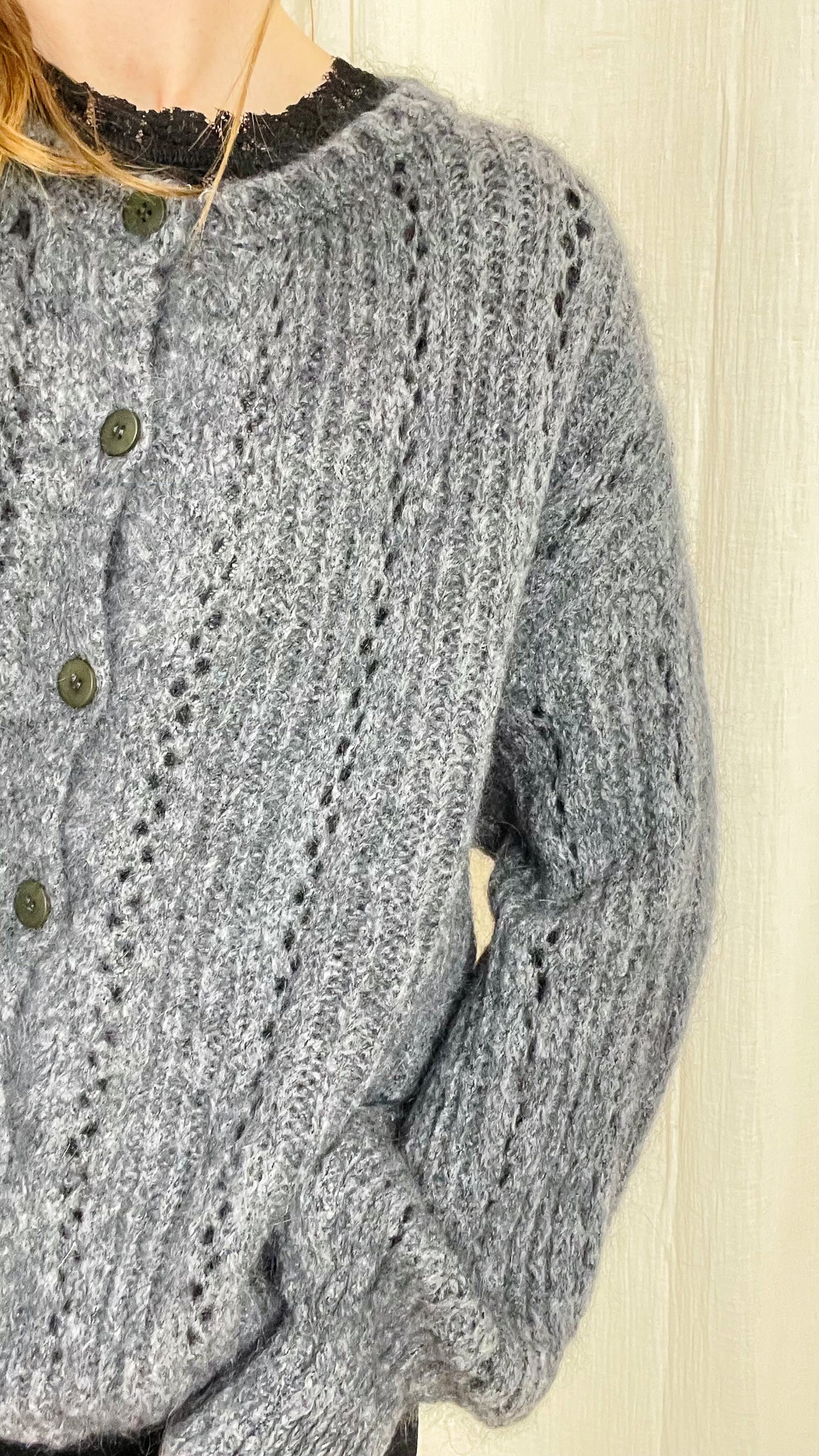 Gilet Dora – Gilet en maille mohair