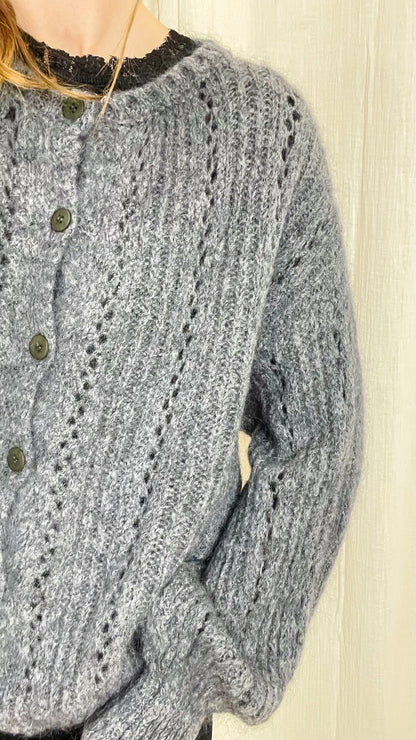 Gilet Dora – Gilet en maille mohair