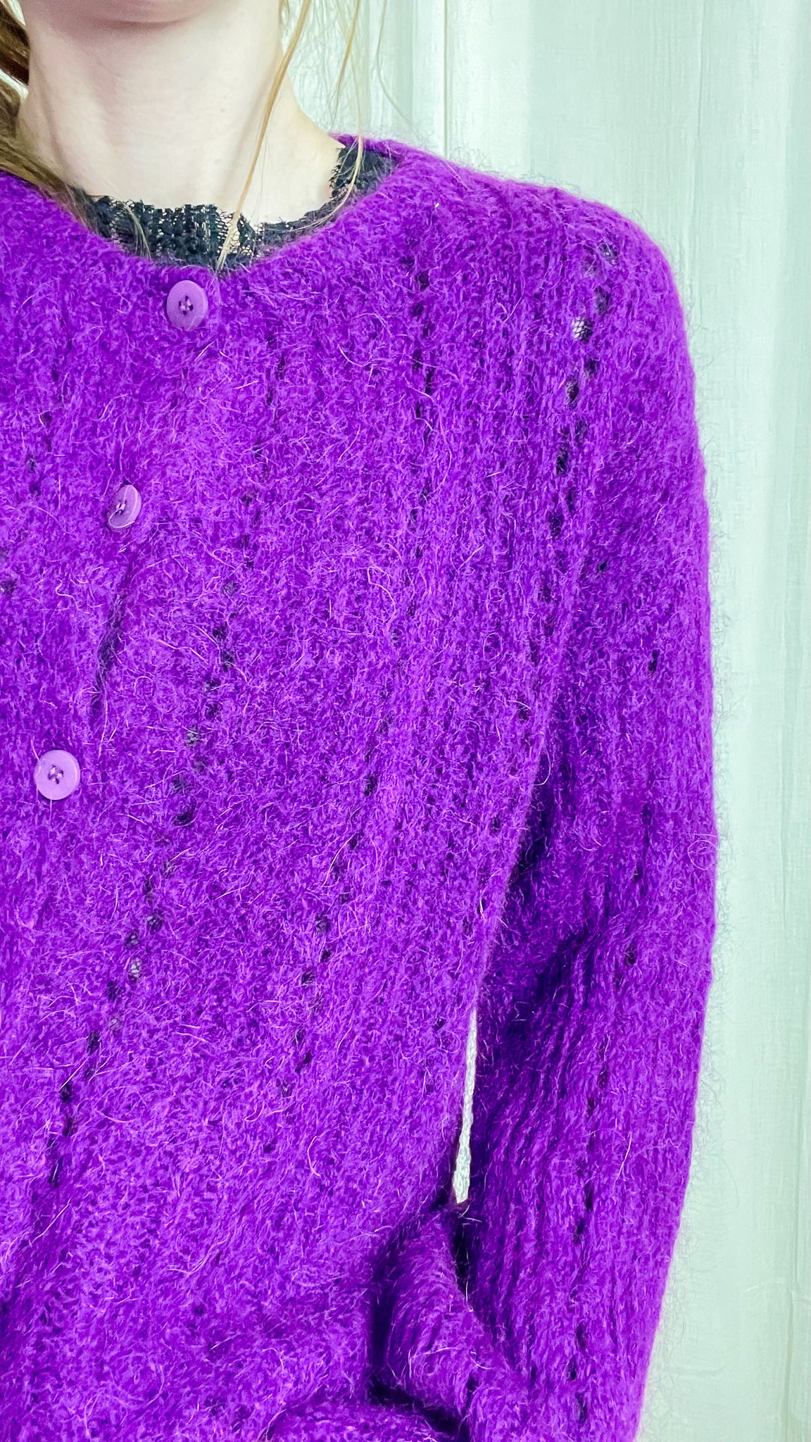 Gilet Dora – Gilet en maille mohair