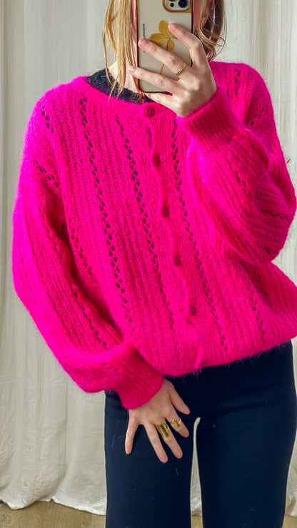 Gilet Dora – Gilet en maille mohair