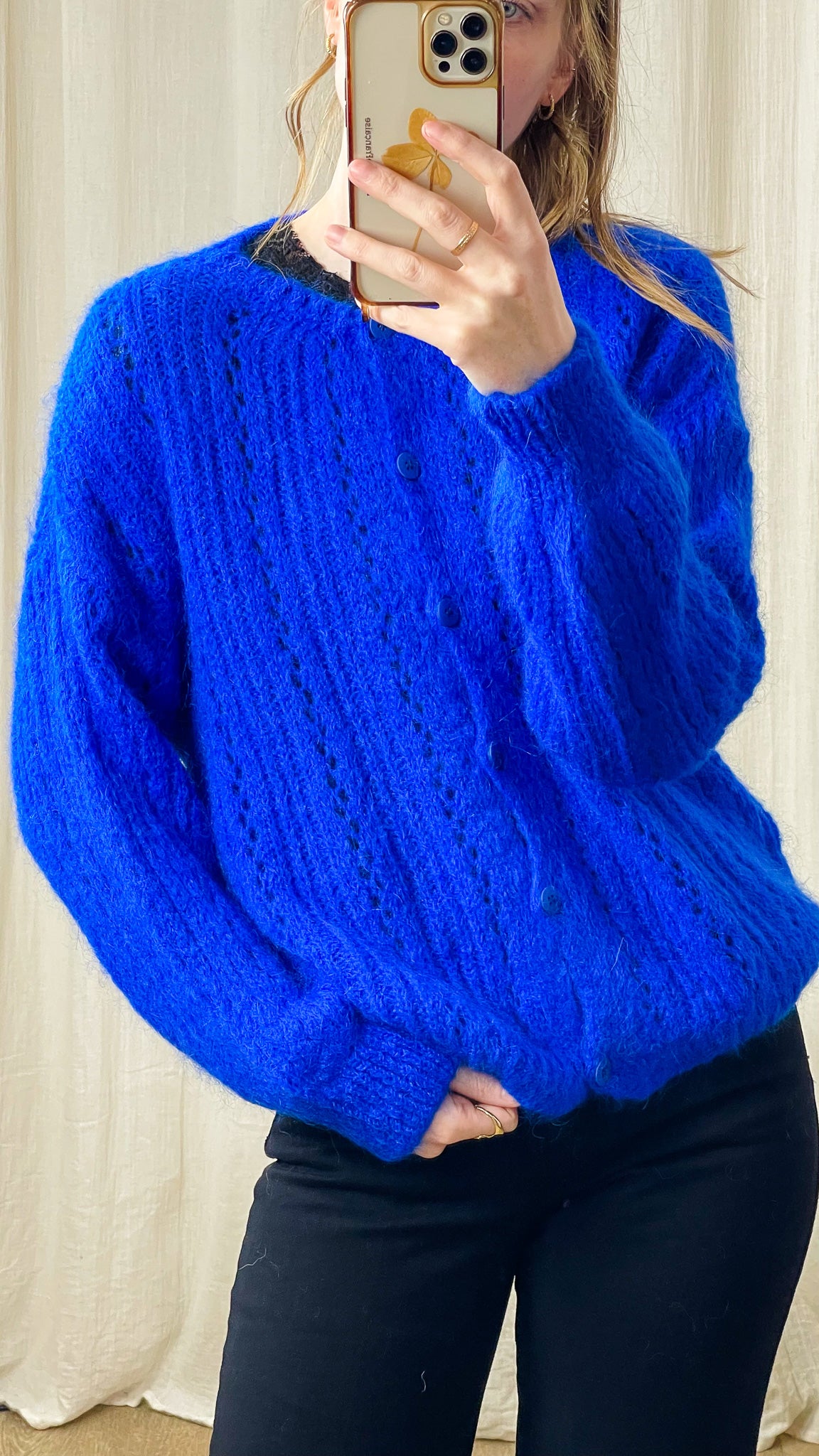 Gilet Dora – Gilet en maille mohair